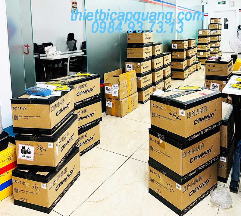 Máy hàn cáp quang Comway tại TMTECH