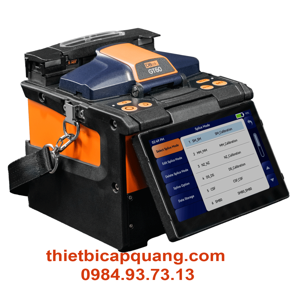 Máy hàn cáp quang GT60 DBTEK – Giải pháp hàn quang chuyên nghiệp chuẩn Hàn Quốc