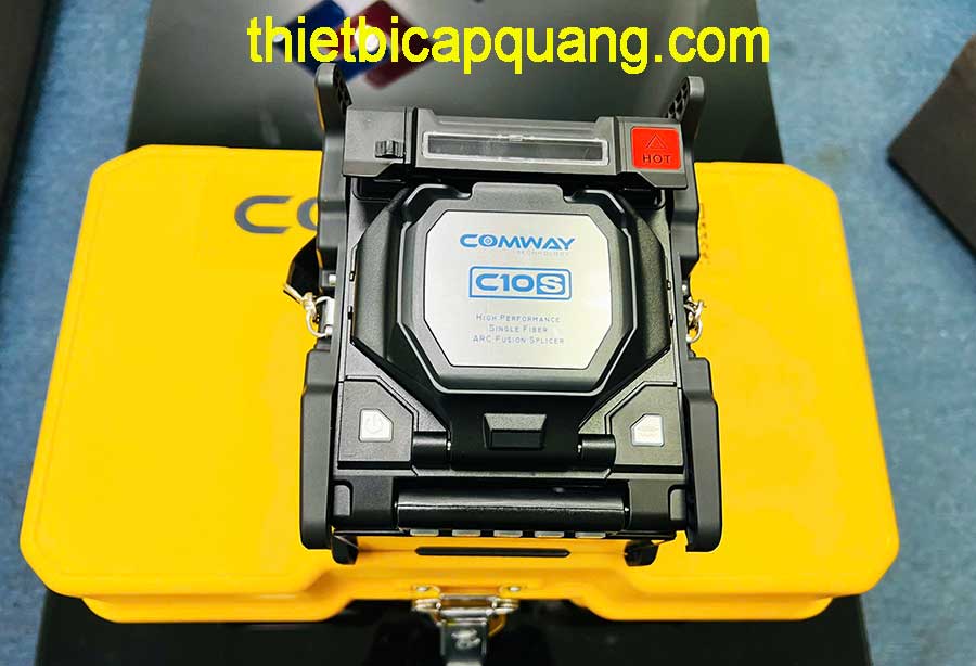 Máy hàn cáp quang Comway C10S phiên bản nâng cấp mới nhất 2025