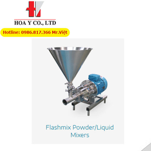 Máy hòa tan phụ gia thực phẩm bột/lỏng trong sản xuất, 15hp 3000 vòng/phút, FMX50