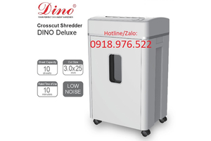 MÁY HỦY GIẤY DINO DELUXE – BẢO MẬT TUYỆT ĐỐI, BỀN BỈ VƯỢT THỜI GIAN!