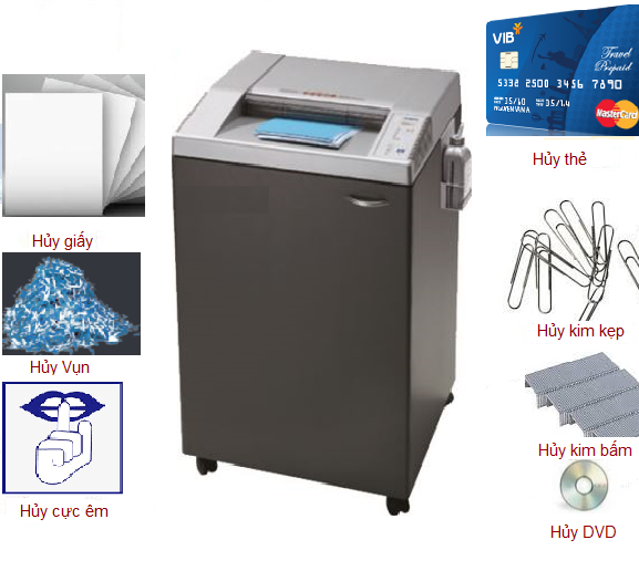 Máy hủy giấy EBA 5141C
