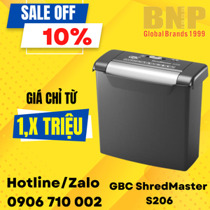 Máy Hủy Giấy GBC ShredMaster S206