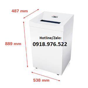 Máy hủy tài liệu HSM 630 Pure– 1,9 x 15 mm