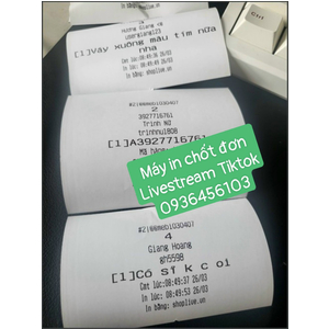 Máy in chốt đơn Livestream Tiktok Shop D200UL
