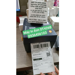 Máy in đơn hàng các sàn TMĐT và các bên giao hàng Xprinter XP-DT426B