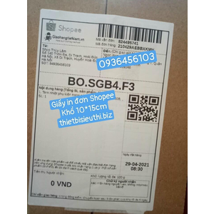 Máy in đơn hàng Shopee kết nối điện thoại XP 420B cổng LAN