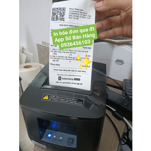 Máy in hóa đơn App Sổ Bán Hàng Xprinter XP N200L
