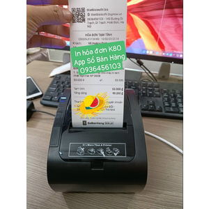 Máy in hóa đơn kết nối điện thoại D200UL