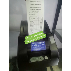 Máy in hóa đơn Gprinter GP-5890XIII khổ giấy 5,7cm