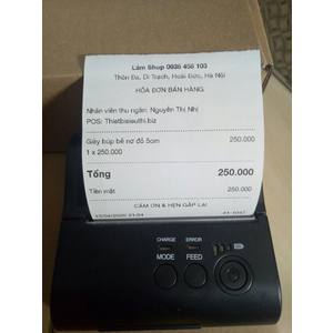 Máy in hóa đơn Bluetooth RI-8001DD