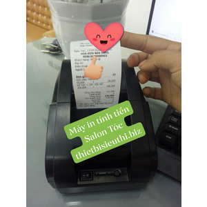 Máy in hóa đơn bán hàng cho Salon Tóc