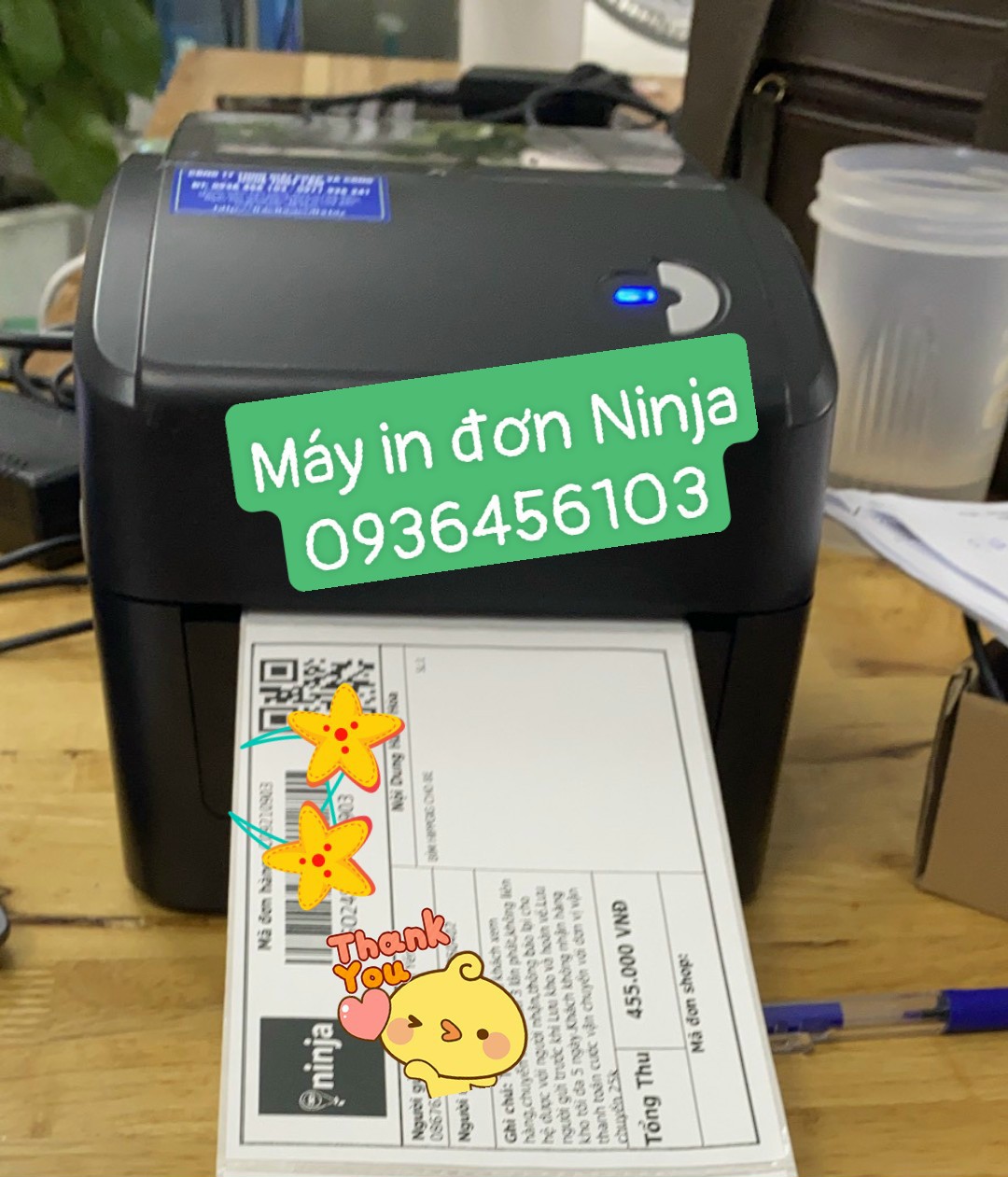 Máy in đơn Ninja Van Xprinter XP 420B khổ giấy A6 100*150mm
