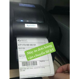 Máy in tem đơn hàng vận chuyển BEST INC Xprinter XP 350B