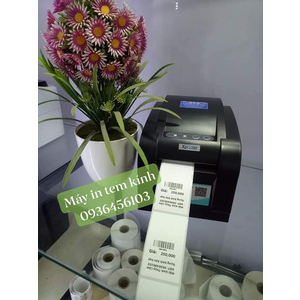 Máy in tem kính mắt Xprinter XP 350B