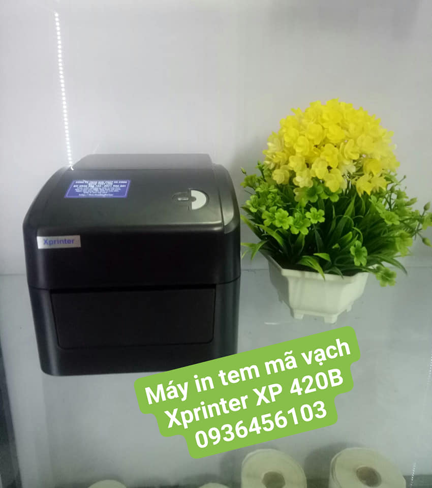 Máy in tem mã vạch Xprinter XP 420B