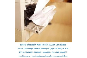 Máy in thường xuyên bị kẹt giấy, trang in bị nhăn