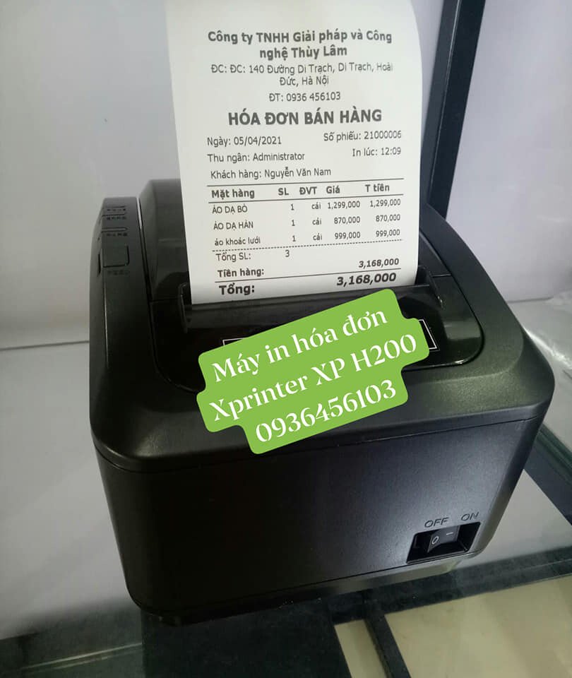 Máy in hóa đơn Xprinter H200