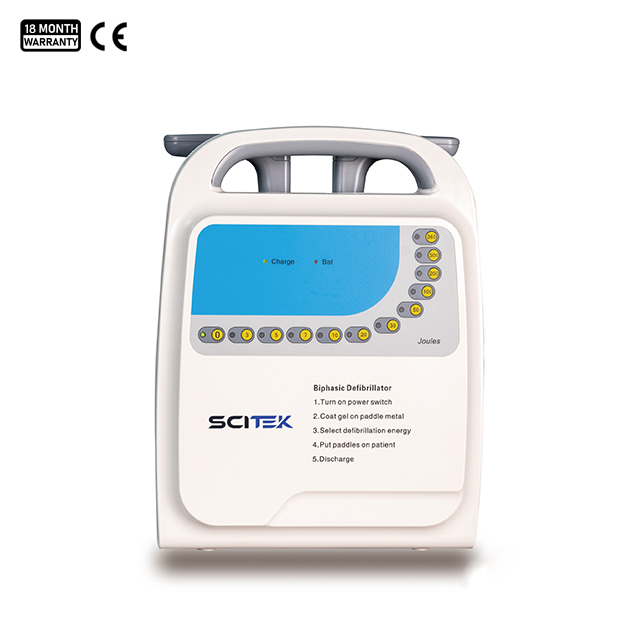 Máy khử rung tim/máy theo dõi hai pha - ED-8000A
