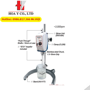 Máy khuấy mẫu phòng thí nghiệm 10 lít Model SHS-50A