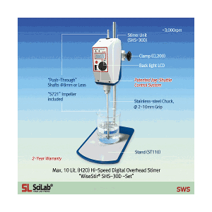 Máy khuấy đũa phòng thí nghiệm Scilab 20 Lít