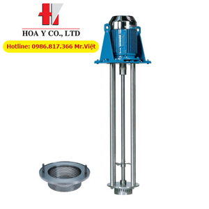 Máy khuấy high-shear đồng hóa xanthan gum trong sản xuất thực phẩm mỹ phẩm, model EX