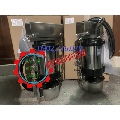 Máy khuấy (trộn chìm) 1 hp, 0.75 kw, 3pha