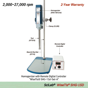 Máy khuấy trộn đồng hóa phòng thí nghiệm SHG-15D