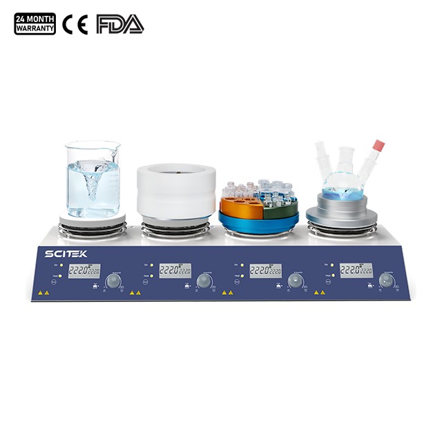 Máy khuấy từ đa vị trí - HMS-P280S4; HMS-P280S6; MMS-S4; MMS-S6
