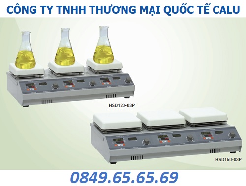 Máy khuấy từ gia nhiệt 3 vị trí HSD150-03P