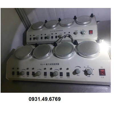 MÁY KHUẤY TỪ GIA NHIỆT 4 VỊ TRÍ HJ-4