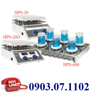 Máy Khuấy Từ Gia Nhiệt HPS-20,Dung Tích Khuấy 20 Lít