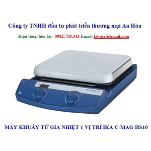 Máy khuấy từ gia nhiệt IKA C-MAG HS 10
