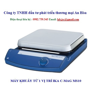 Máy khuấy từ không gia nhiệt 1 vị trí IKA C-MAG MS10