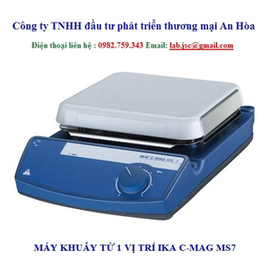 Máy khuấy từ không gia nhiệt 1 vị trí IKA C-MAG MS7