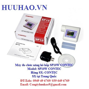 MÁY ĐO CHỨC NĂNG HÔ HẤP SP10W CONTEC