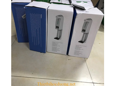 Máy kiểm tra thân nhiệt giá rẻ K10 Pro tiếng việt dùng cho trường học, quán ăn