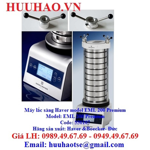 Máy lắc sàng rung model EML 200 Premium