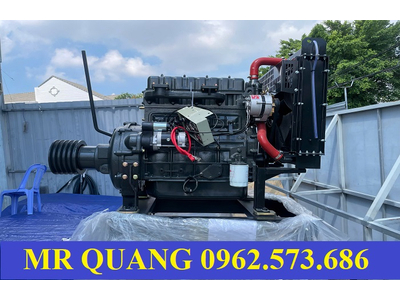 Máy lai lắp trên mooc chở xi măng rời