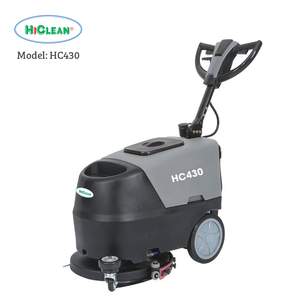 Máy lau sàn HiClean HC430B nhỏ gọn dùng bình ắc quy