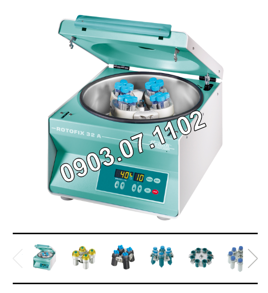 MÁY LI TÂM HETTICH Model: ROTOFIX 32A