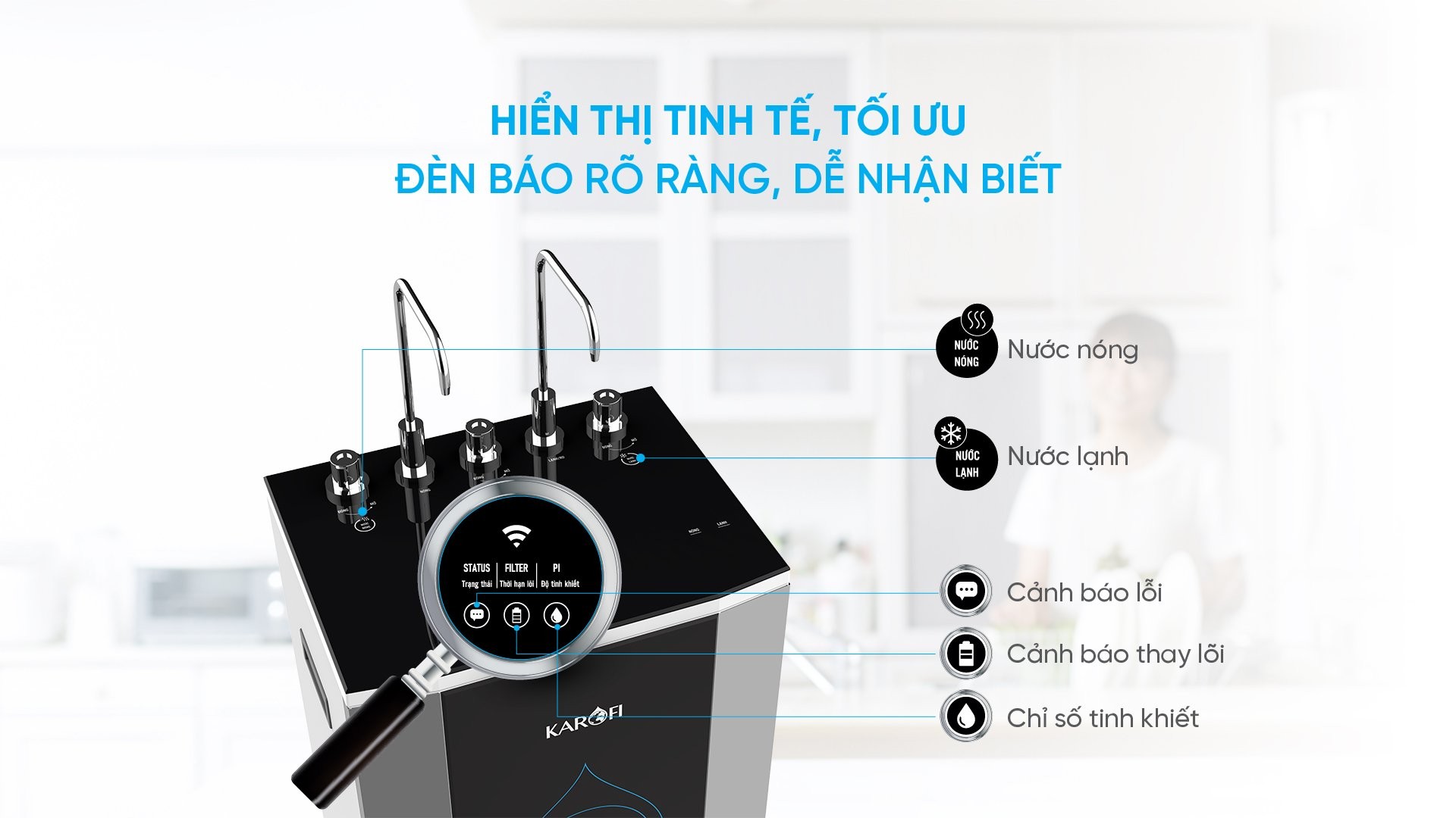 Máy Lọc Nước Karofi D50