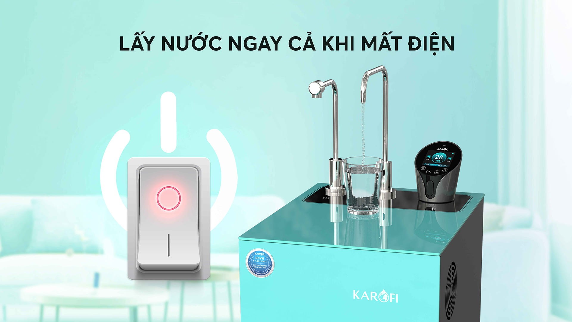 Máy Lọc Nước Karofi KAD-N91