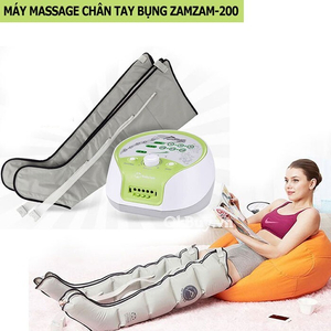 Máy massage chân, tay, bụng áp suất khí Hàn Quốc ZamZam 200