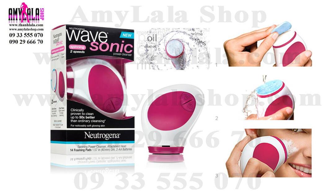 Máy massage rửa mặt Neutrogena Wave®Sonic Duo 2 Speed Power Cleanser - 0902966670 - 0933555070