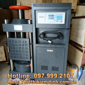 Máy nén bê tông 200 tấn điện tử