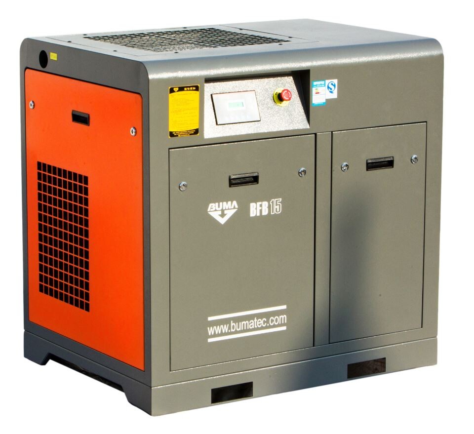 MÁY NÉN KHÍ BUMA 20HP (15KW), MODEL BFB15