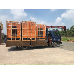 Máy nén khí HighQ đi giao cho khách hàng