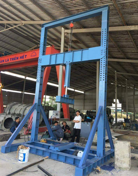 máy nén ống cống 3 cạnh