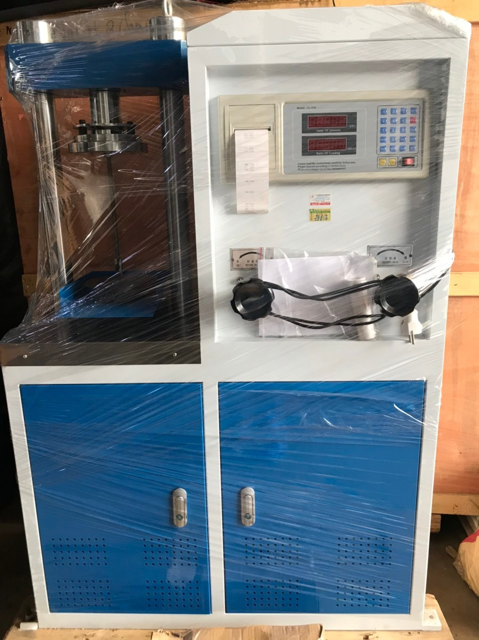 MÁY NÉN XI MĂNG - MÁY NÉN VỮA GIÁ RẺ 300KN
